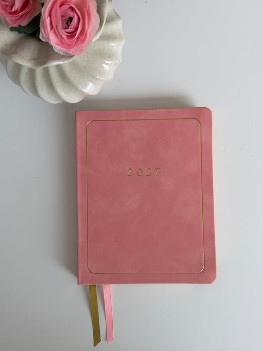 Core Planner 2027 - Pink Peony