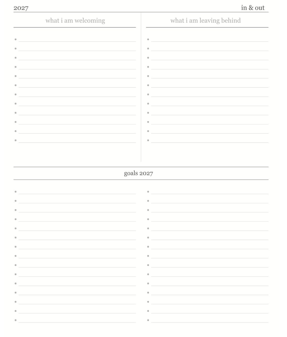 Core Planner 2027 - Pink Peony