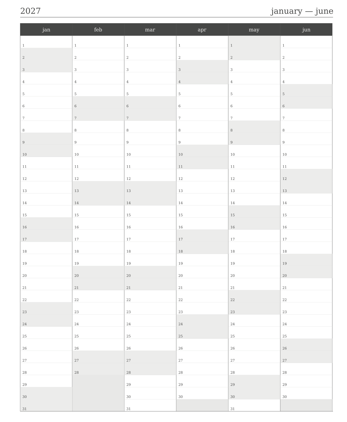 Core Planner 2027 - Pink Peony